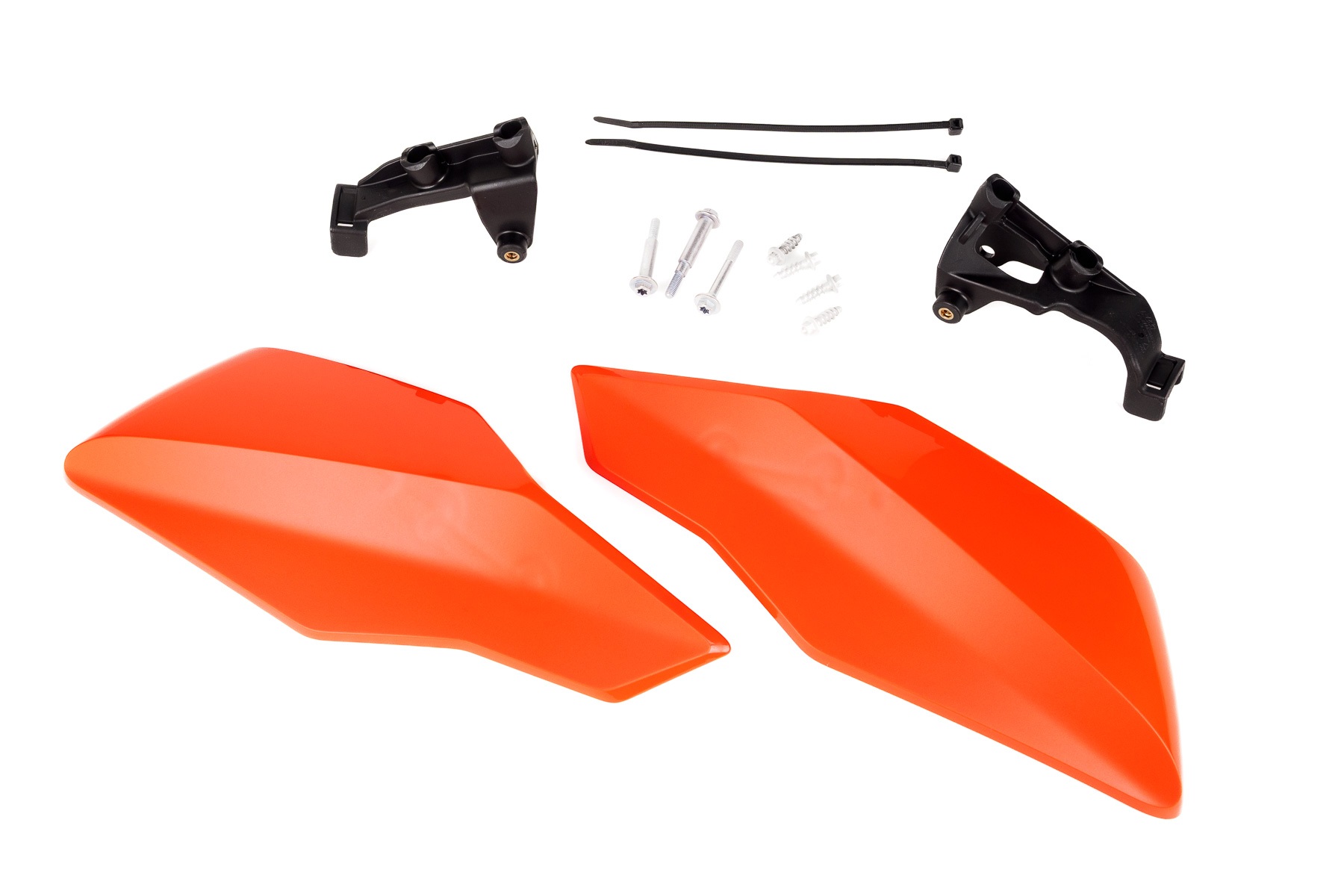 Handschalen passend für KTM SX SXF 2023 – 2026 und EXC EXCF 2024 – 2026 Orange mit Anbaukit Handschalen passend für KTM SX SXF 2023 – 2026 und EXC EXCF 2024 – 2026 Orange, Inkl. Anbaukit – Bild 1