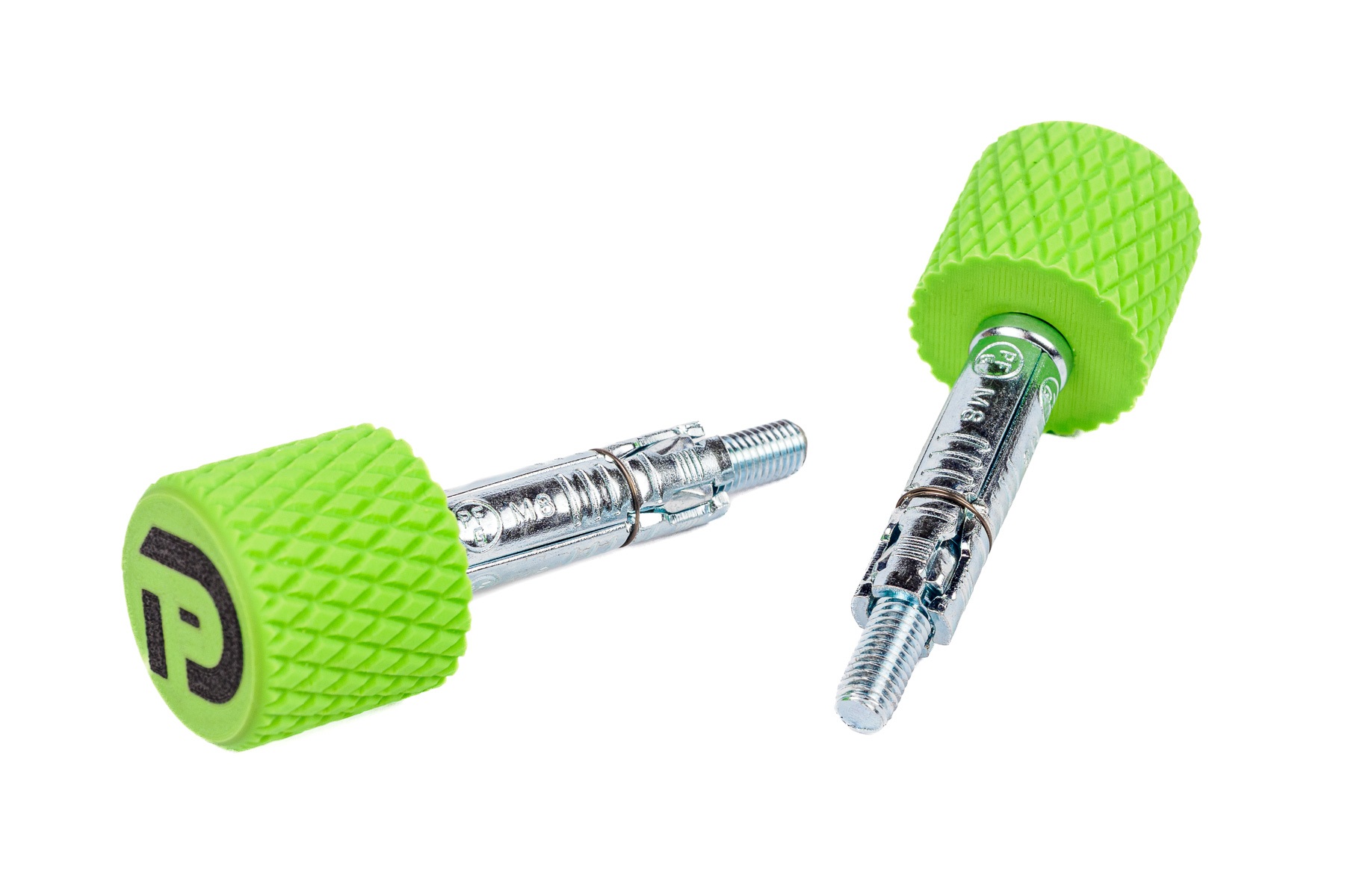Supermoto Bar Ends – Sturz Pegs für den Lenker in der Farbe Grün Supermoto Bar Ends – Sturz Pegs für den Lenker in der Farbe Grün – Bild 1