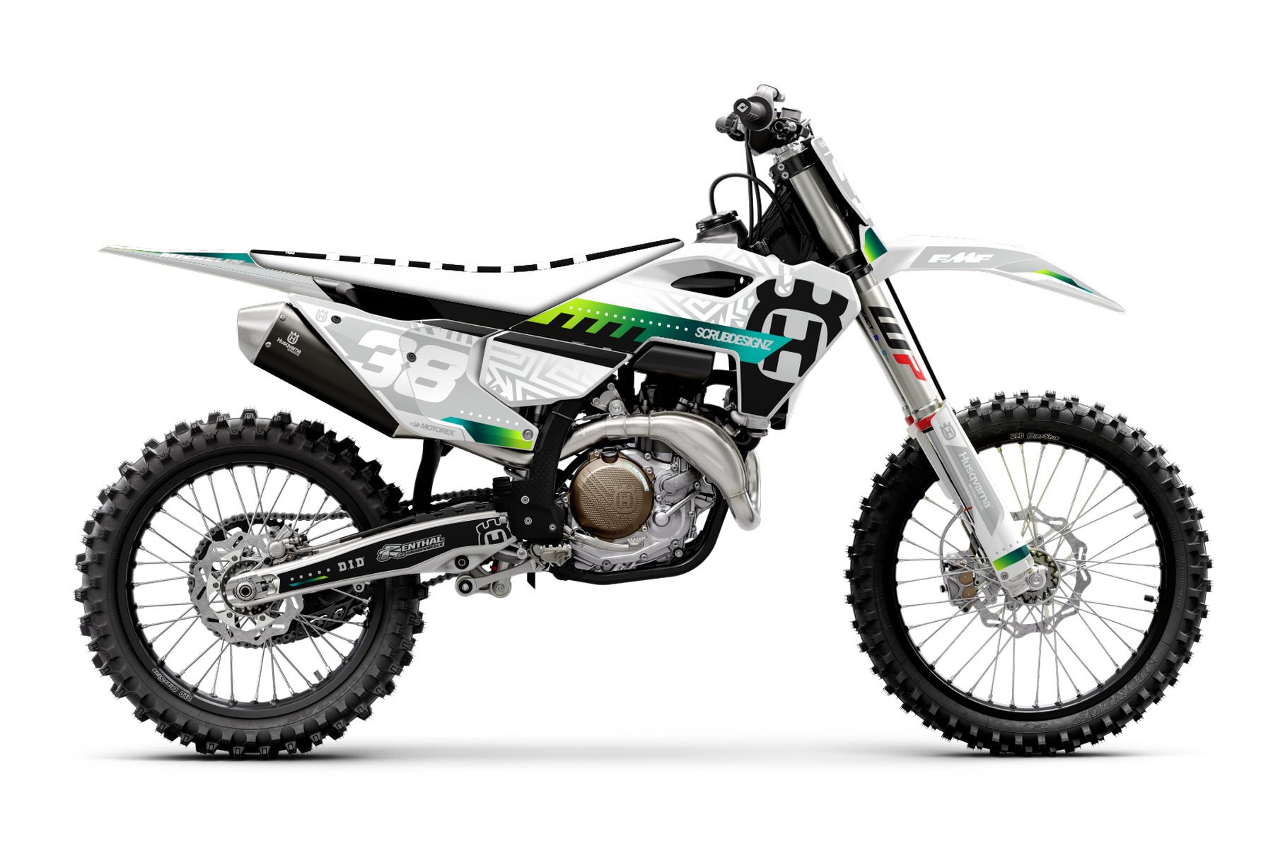 Dekor Factory Grow White Limited Edition passend für Husaberg – Bild 1