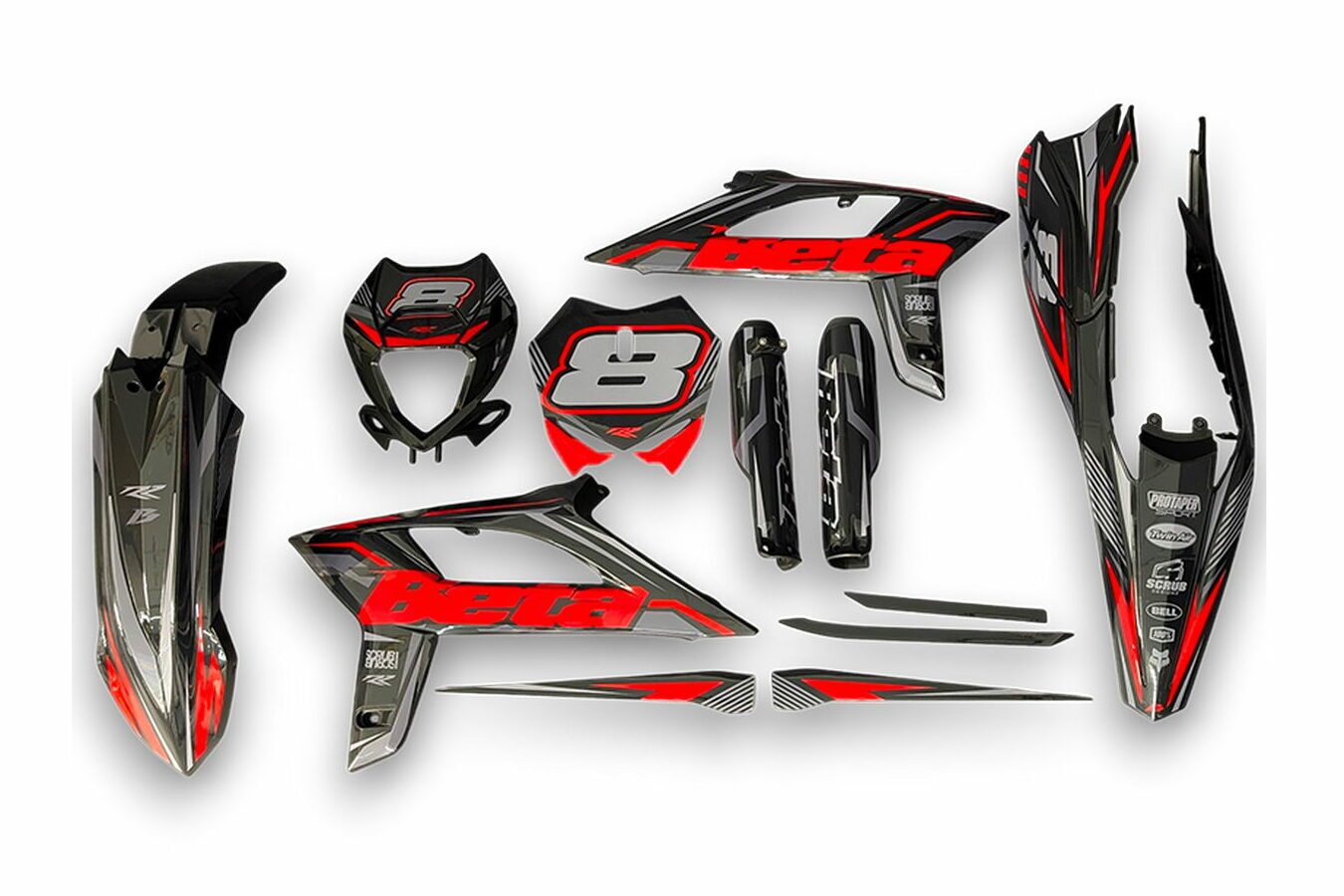Dekor Beta Auf Plastiks Beklebt Fuer Mx Und Enduro Modelle 18 Dekor Beta Auf Plastiks Beklebt Fuer Mx Und Enduro Modelle 18